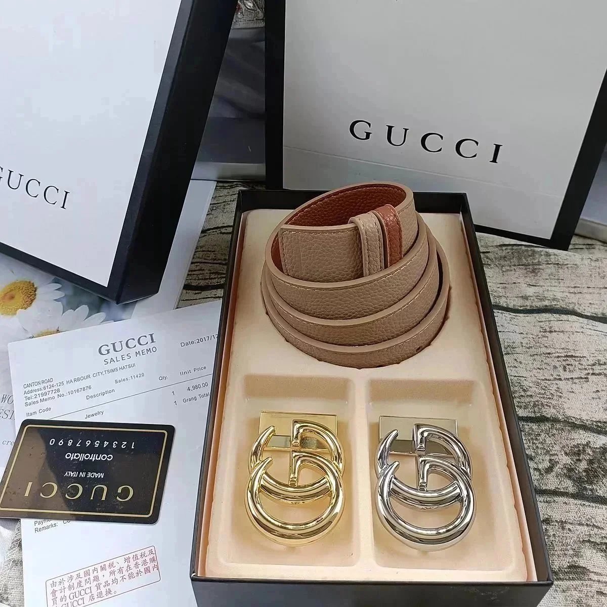 gucci BELTS