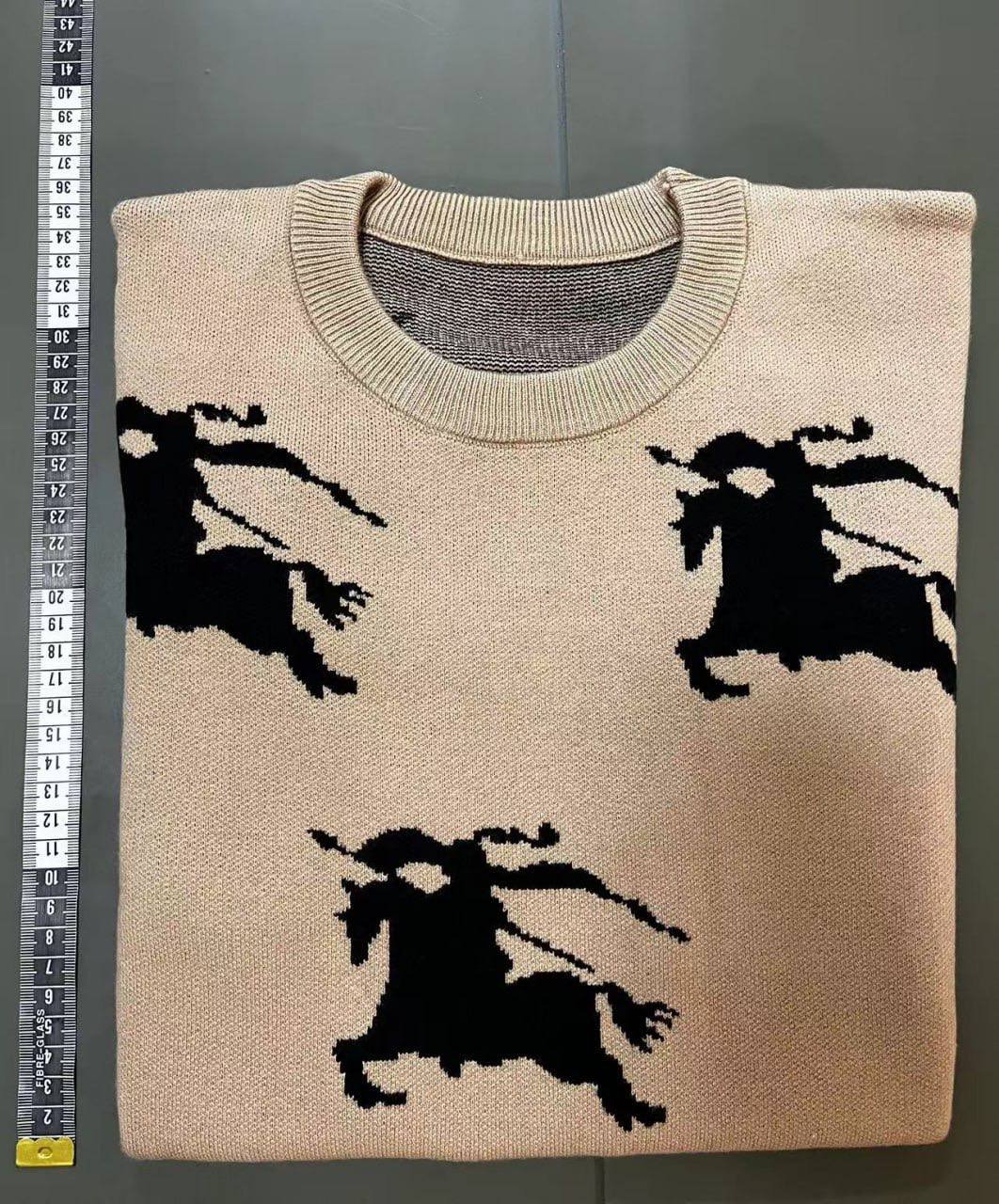 BURBERRY AND BALENCIAGA SWEATER