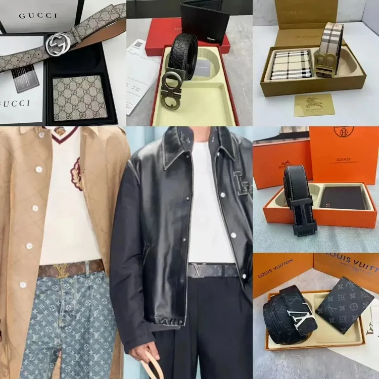 LV belt wallet gift
