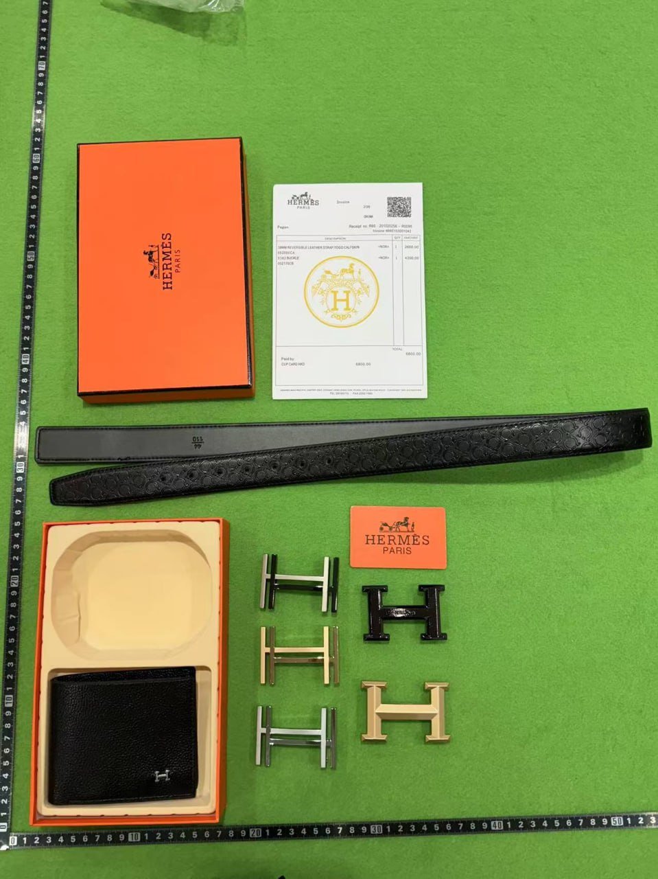 LV  belt wallet gift box