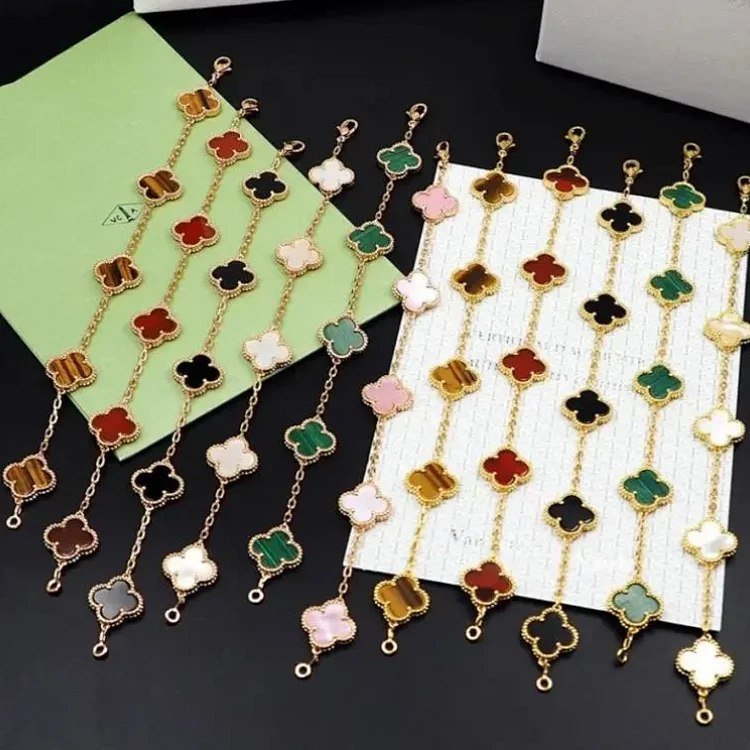 Van Cleef & Arpels VCA New four-leaf clover bracelet（35 styles)