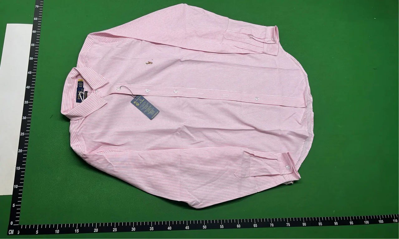 RL Striped oxford shirt for men and women（