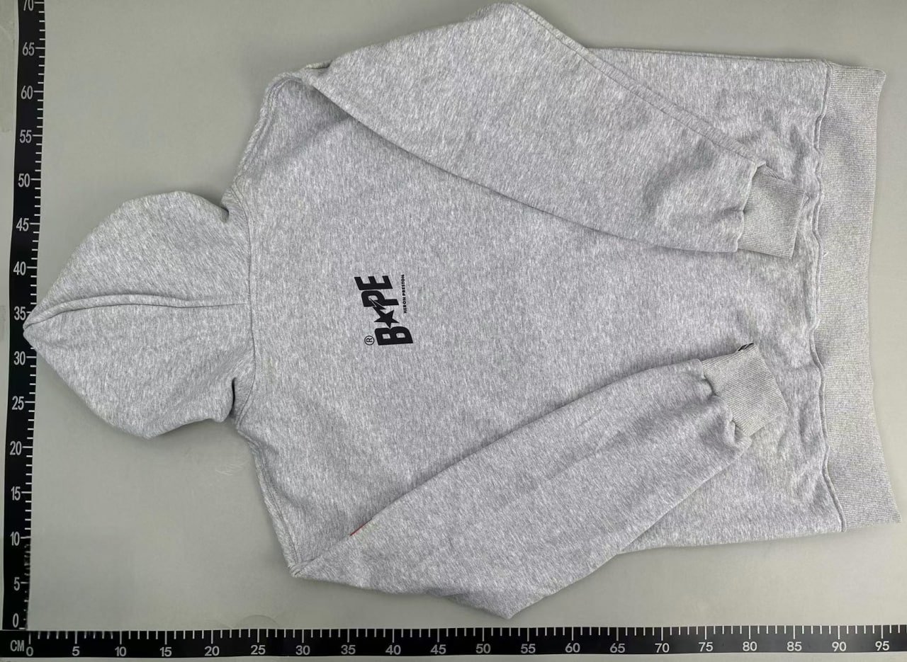 Official Spreadsheet Produit：Bape Hoodie