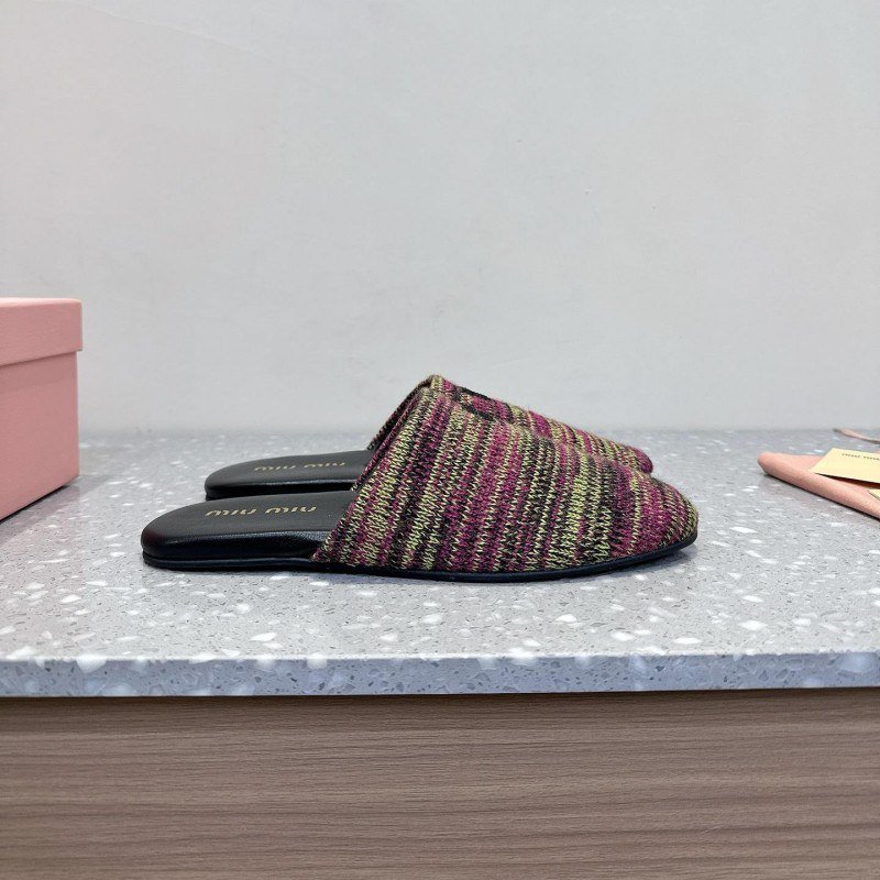  Miu.M Baotou Slippers