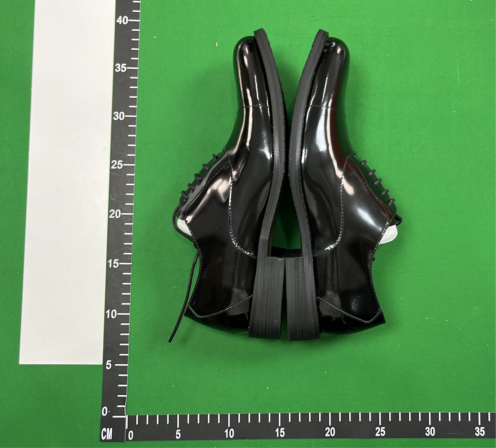 Brown Leather High-Heel Oxford Shoes for Women