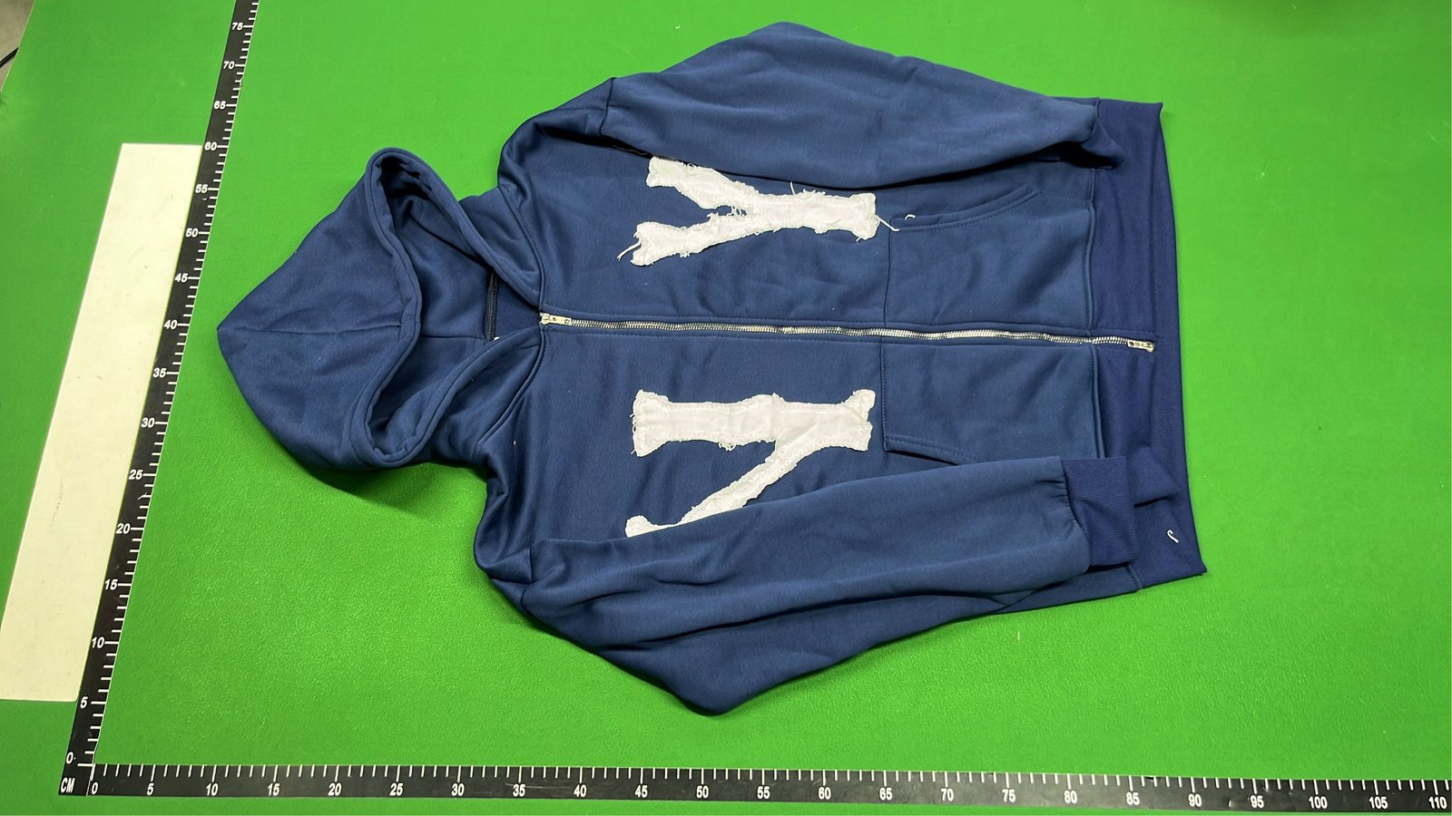 Women's Pink Hoodie with White Lace Design