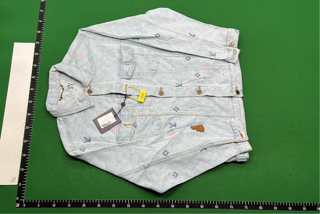 Black Leather Baseball Jacket with Star Logo