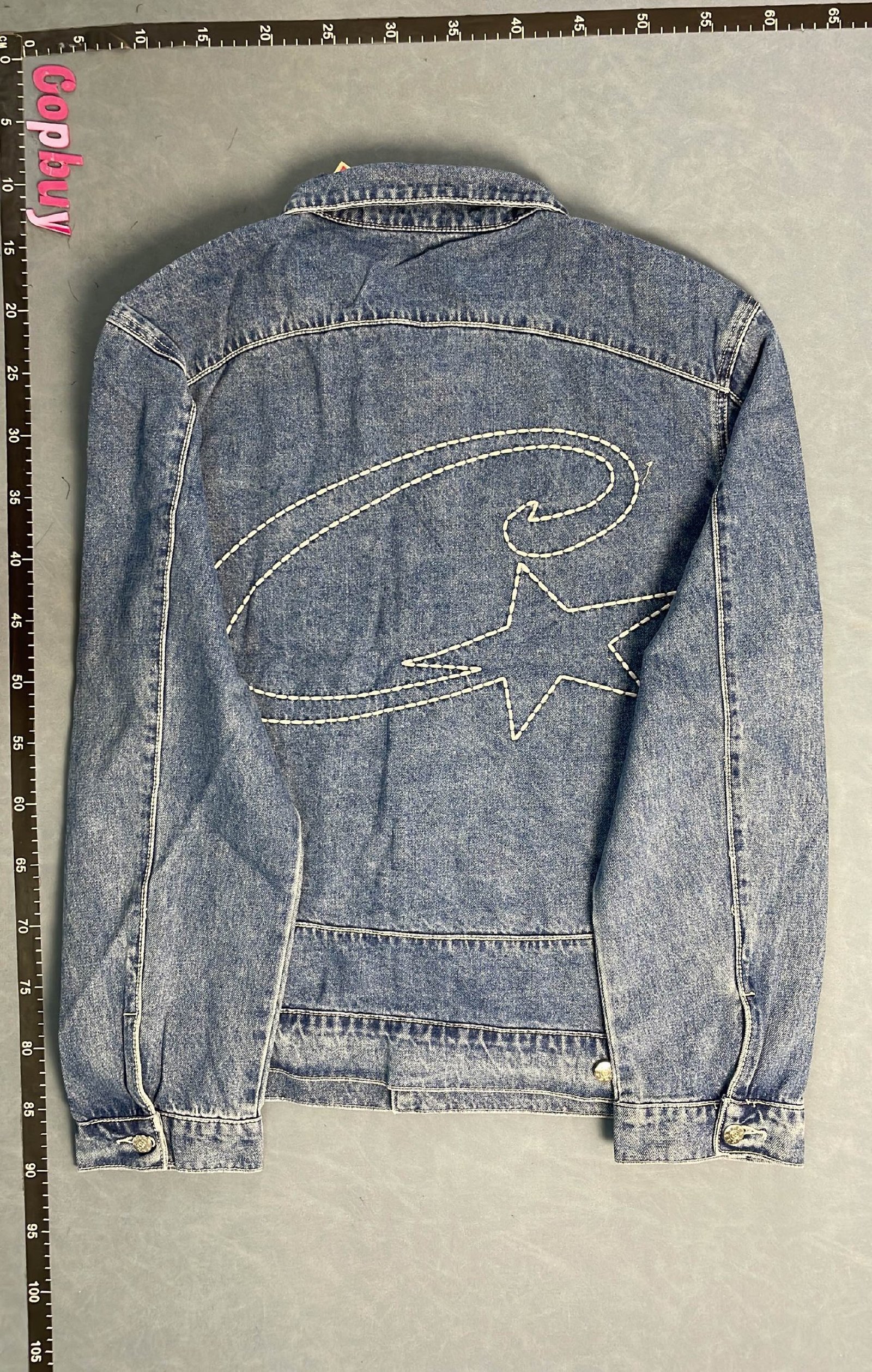 DenimGems Vintage Denim Jacket and Jeans Set for Women