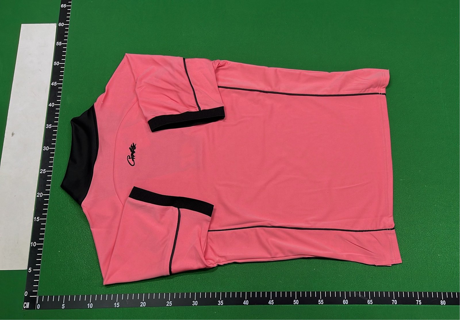 US Polo T-Shirt for Men - Pink and Black with Embroidered Logo