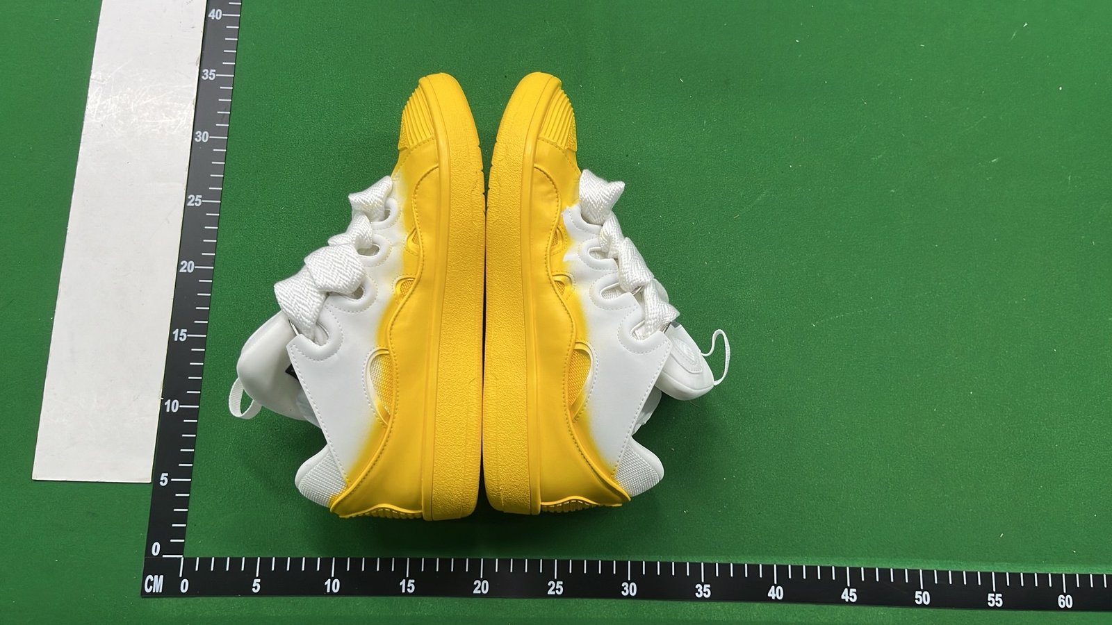 LANVIN Paris Fashion Sneakers with Zigzag Straps