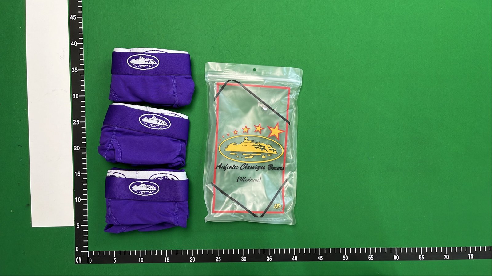 Men's Green Underwear 3-Pack Comfortable Cotton Boxer Briefs