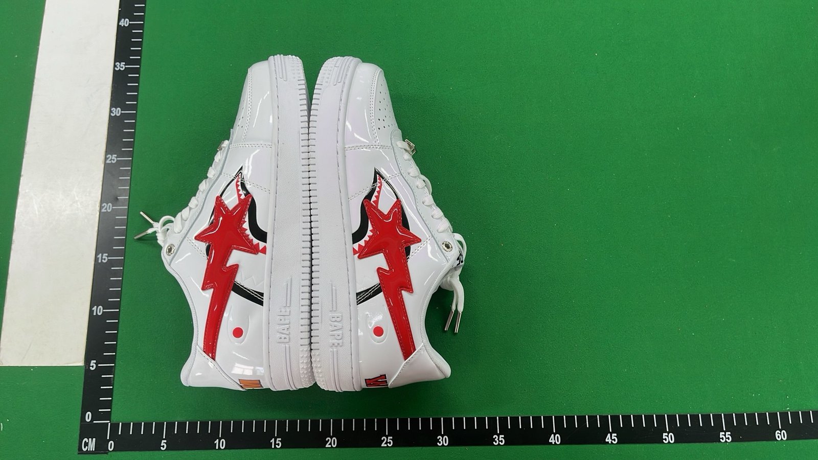  Marvel x BAPE Blue Red Star Sneakers
