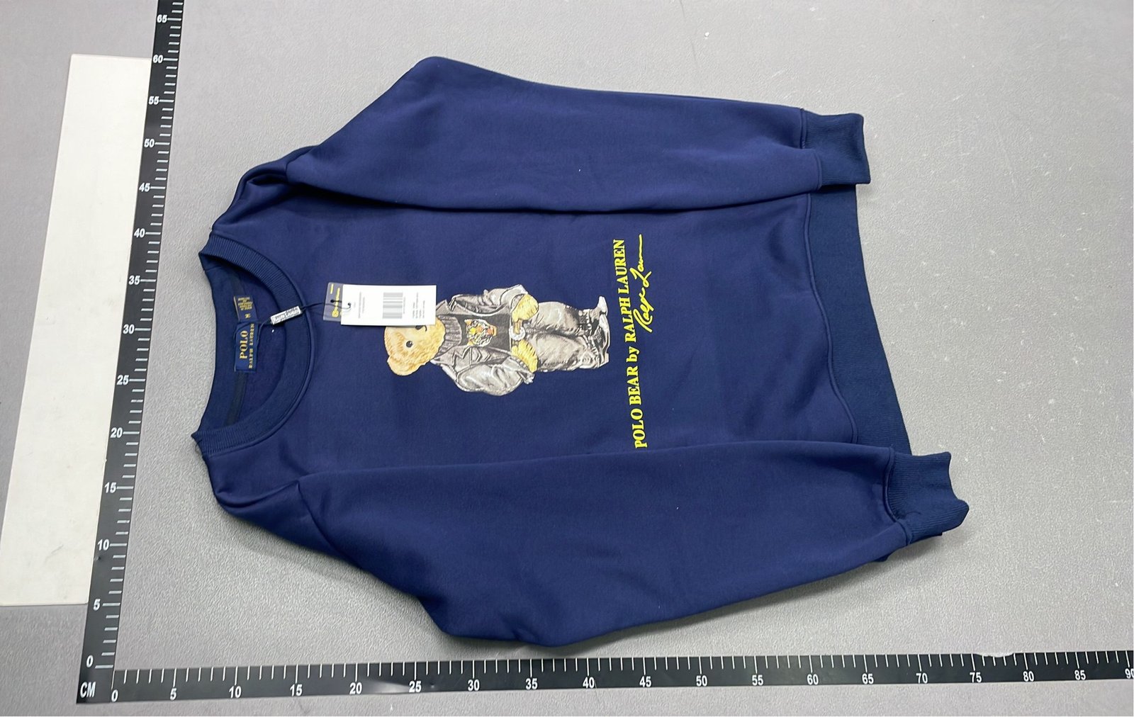 Polo Bear by Ralph Lauren Hoodie - Grey Sweatshirt with Iconic Bear Design