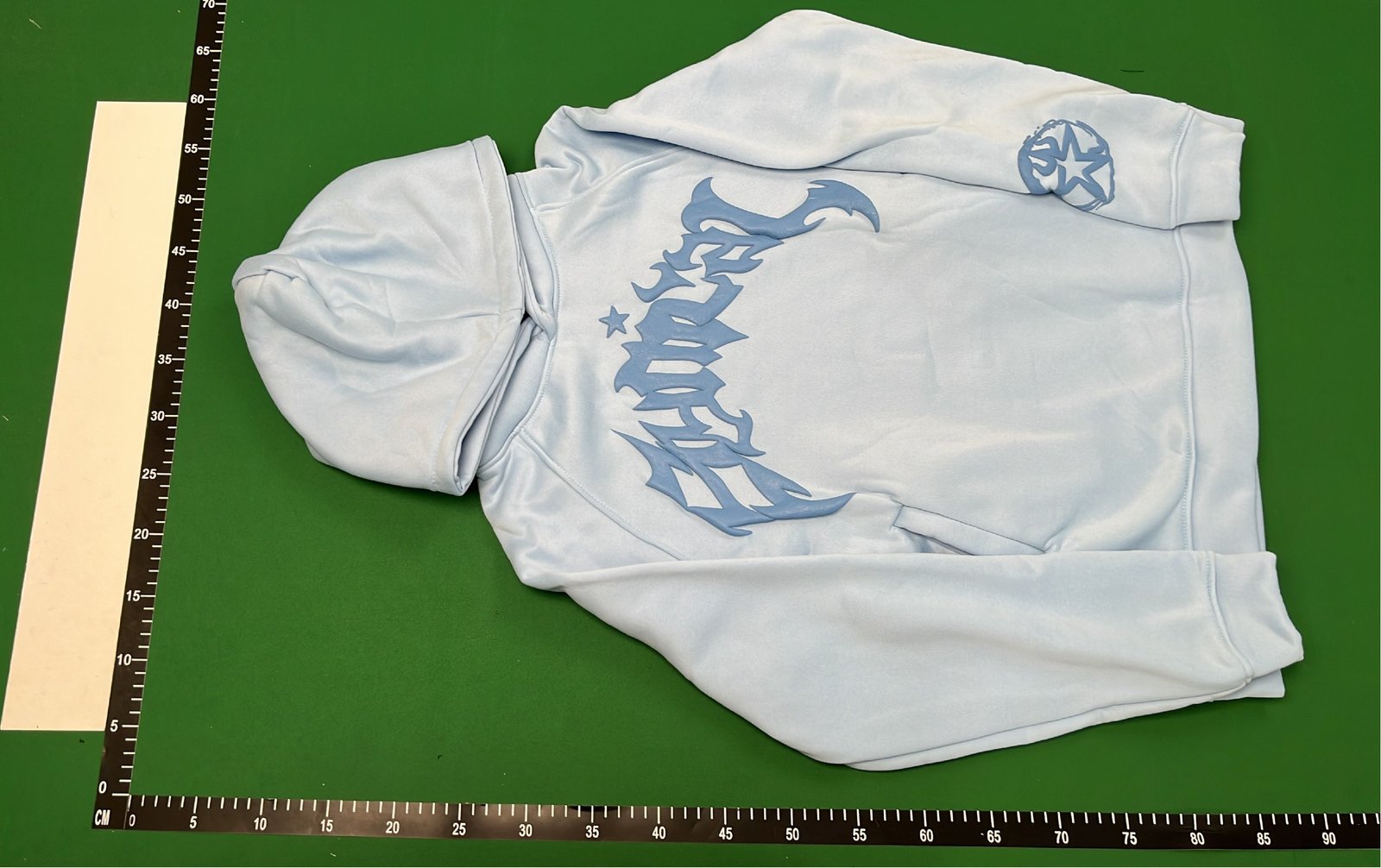 Sonical Black Gothic Hoodie with Zipper Closure and Side Pockets